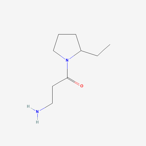 3-amino-1-(2-ethylpyrrolidin-1-yl)propan-1-one (CAS: 1183000-02-3) - Related Chemical Product