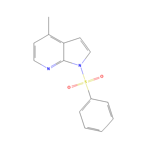 1-(benzenesulfonyl)-4-methylpyrrolo[2,3-b]pyridine (CAS: 1227270-73-6) - Related Chemical Product