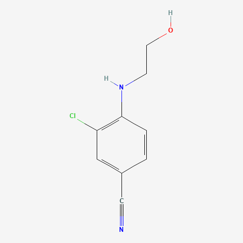 3-chloro-4-(2-hydroxyethylamino)benzonitrile (CAS: 1340049-01-5) - Related Chemical Product