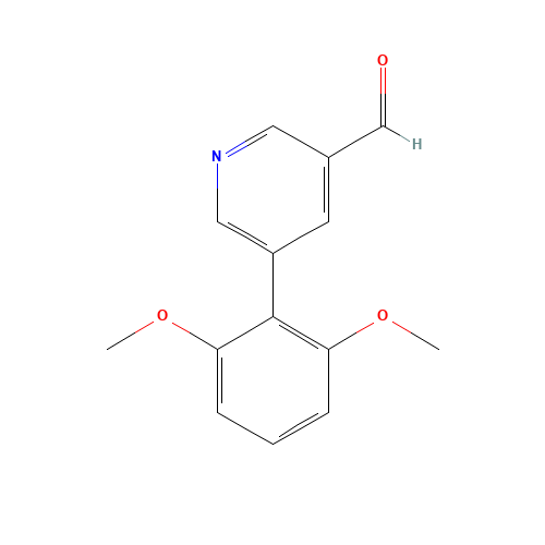 5-(2,6-dimethoxyphenyl)pyridine-3-carbaldehyde (CAS: 887973-87-7) - Related Chemical Product
