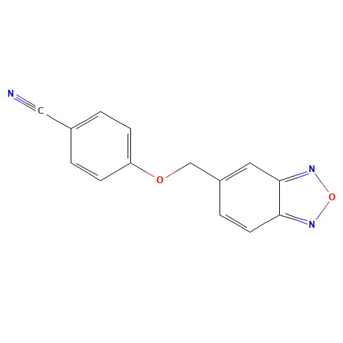 4-(2,1,3-benzoxadiazol-5-ylmethoxy)benzonitrile (CAS: 845266-25-3) - Related Chemical Product
