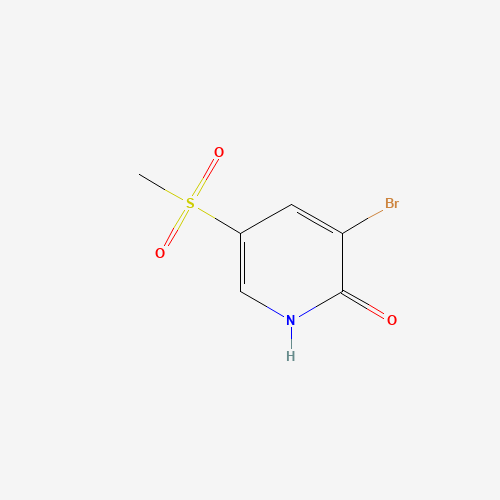 3-bromo-5-methylsulfonyl-1H-pyridin-2-one (CAS: 1446236-30-1) - Related Chemical Product