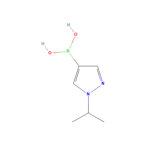 (1-propan-2-ylpyrazol-4-yl)boronic acid (CAS: 1201643-90-4) - Related Chemical Product