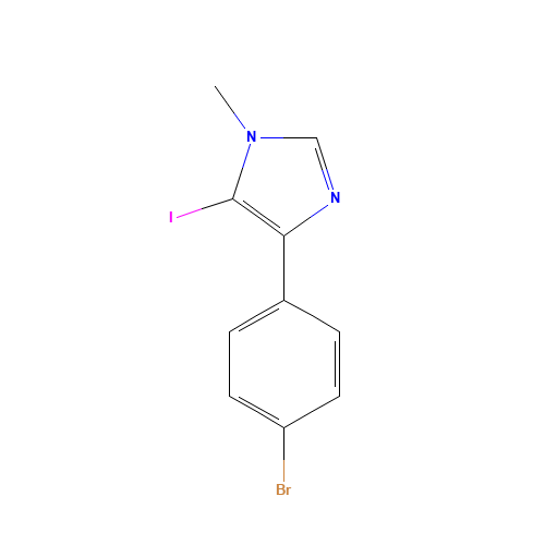 4-(4-bromophenyl)-5-iodo-1-methylimidazole (CAS: 1242441-01-5) - Related Chemical Product
