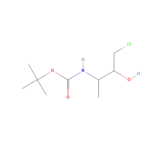 tert-butyl N-(4-chloro-3-hydroxybutan-2-yl)carbamate (CAS: 1582754-40-2) - Related Chemical Product