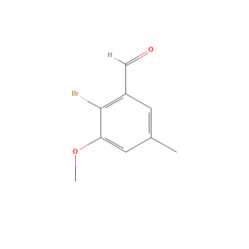 2-bromo-3-methoxy-5-methylbenzaldehyde (CAS: 202195-05-9) - Related Chemical Product