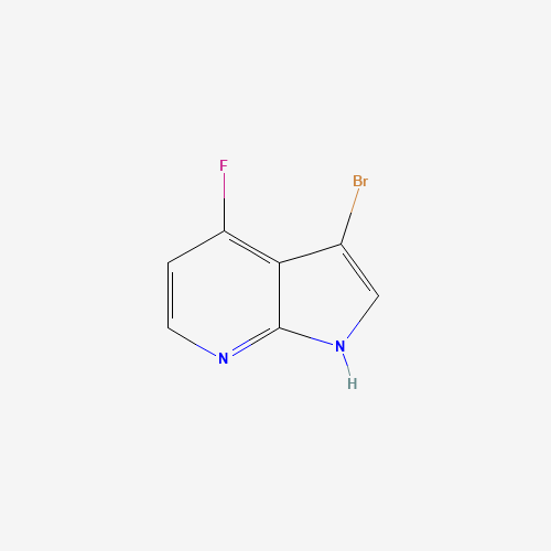 3-bromo-4-fluoro-1H-pyrrolo[2,3-b]pyridine (CAS: 1190320-00-3) - Related Chemical Product
