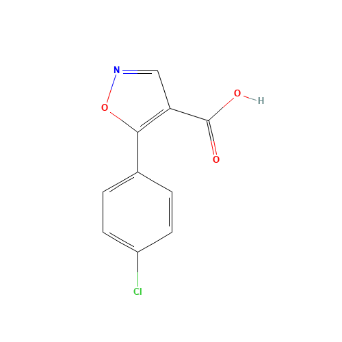 5-(4-chlorophenyl)-1,2-oxazole-4-carboxylic acid (CAS: 887408-09-5) - Related Chemical Product