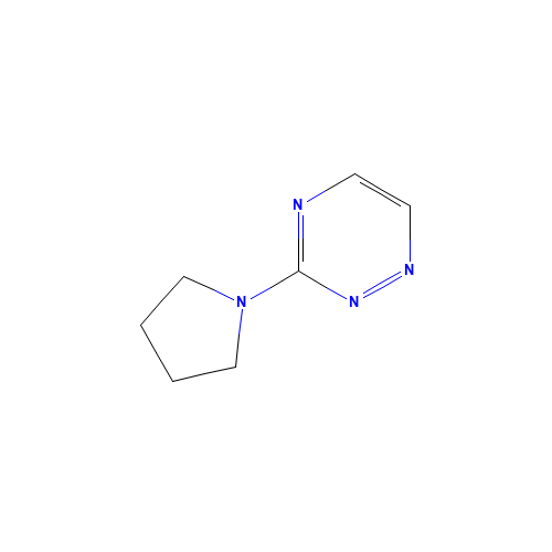 3-pyrrolidin-1-yl-1,2,4-triazine (CAS: 110829-36-2) - Related Chemical Product