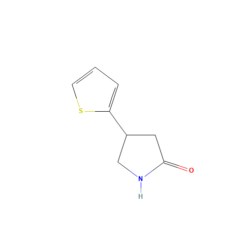 4-thiophen-2-ylpyrrolidin-2-one (CAS: 88221-12-9) - Related Chemical Product