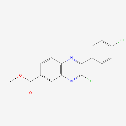 methyl 3-chloro-2-(4-chlorophenyl)quinoxaline-6-carboxylate (CAS: 1383701-73-2) - Related Chemical Product