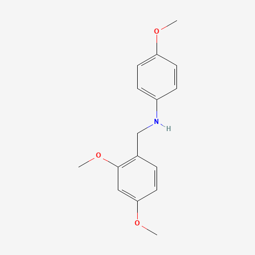 N-[(2,4-dimethoxyphenyl)methyl]-4-methoxyaniline (CAS: 3446-77-3) - Related Chemical Product