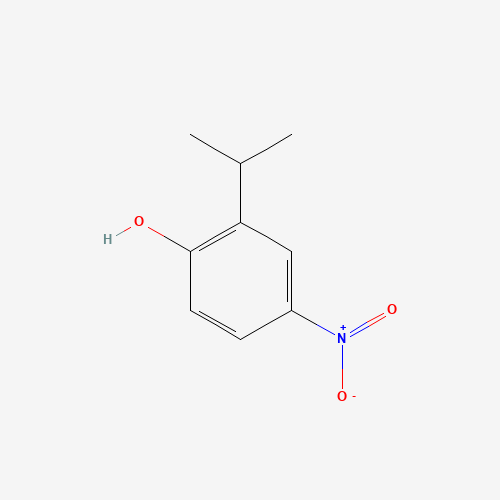 4-nitro-2-propan-2-ylphenol (CAS: 60515-72-2) - Chemical Structure and Molecular Formula 