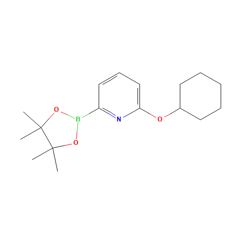 2-cyclohexyloxy-6-(4,4,5,5-tetramethyl-1,3,2-dioxaborolan-2-yl)pyridine (CAS: 1310383-05-1) - Related Chemical Product