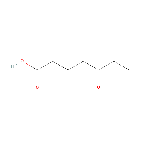 3-methyl-5-oxoheptanoic acid (CAS: 63473-59-6) - Related Chemical Product