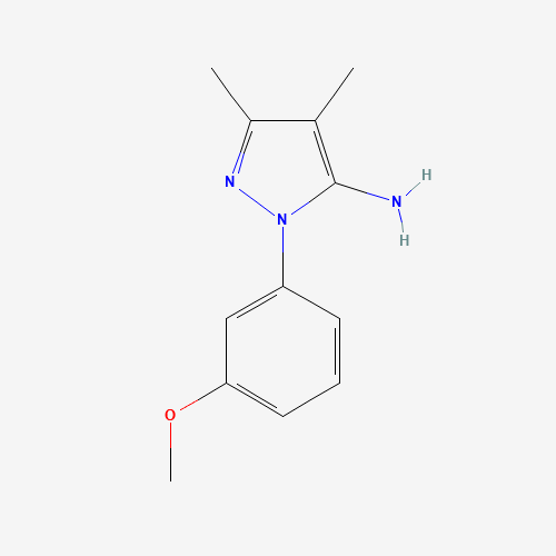 2-(3-methoxyphenyl)-4,5-dimethylpyrazol-3-amine (CAS: 1335140-79-8) - Related Chemical Product