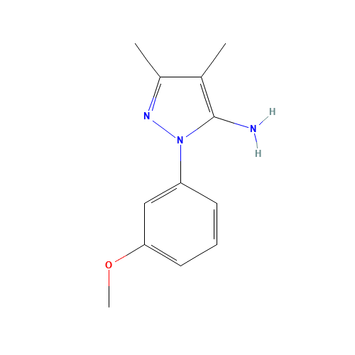 2-(3-methoxyphenyl)-4,5-dimethylpyrazol-3-amine (CAS: 1335140-79-8) - Related Chemical Product