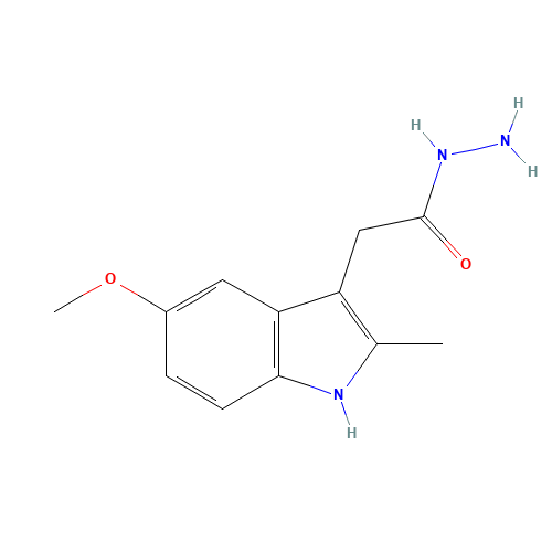 2-(5-methoxy-2-methyl-1H-indol-3-yl)acetohydrazide (CAS: 21909-54-6) - Related Chemical Product
