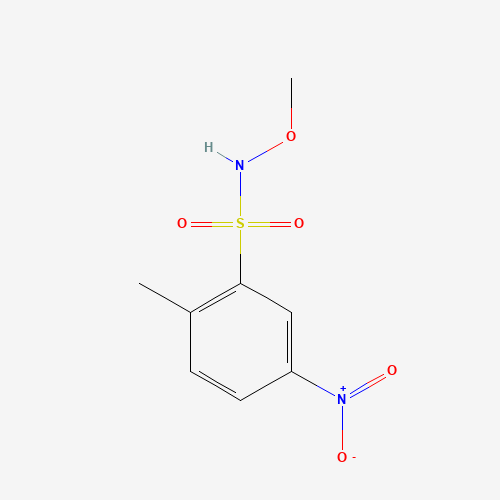 N-methoxy-2-methyl-5-nitrobenzenesulfonamide (CAS: 596130-94-8) - Related Chemical Product