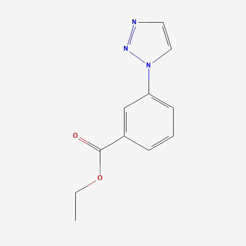 ethyl 3-(triazol-1-yl)benzoate (CAS: 875312-86-0) - Related Chemical Product