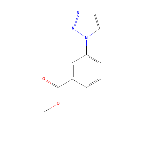 ethyl 3-(triazol-1-yl)benzoate (CAS: 875312-86-0) - Related Chemical Product
