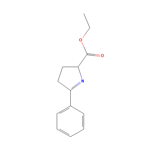 ethyl 5-phenyl-3,4-dihydro-2H-pyrrole-2-carboxylate (CAS: 952-27-2) - Related Chemical Product