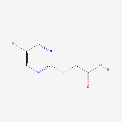 2-(5-bromopyrimidin-2-yl)sulfanylacetic acid (CAS: 52767-92-7) - Related Chemical Product