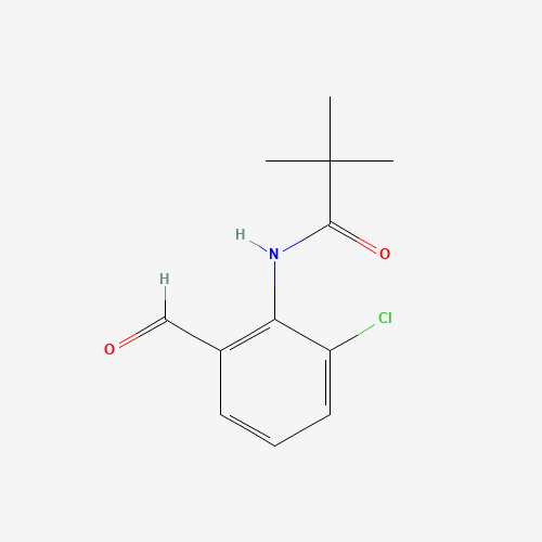 N-(2-chloro-6-formylphenyl)-2,2-dimethylpropanamide (CAS: 885609-97-2) - Related Chemical Product