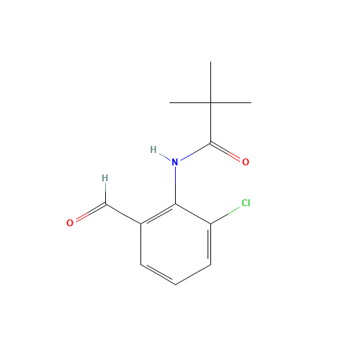 N-(2-chloro-6-formylphenyl)-2,2-dimethylpropanamide (CAS: 885609-97-2) - Related Chemical Product