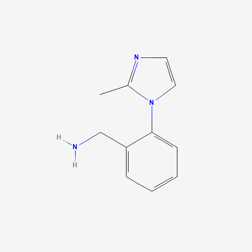 [2-(2-methylimidazol-1-yl)phenyl]methanamine (CAS: 876717-29-2) - Related Chemical Product