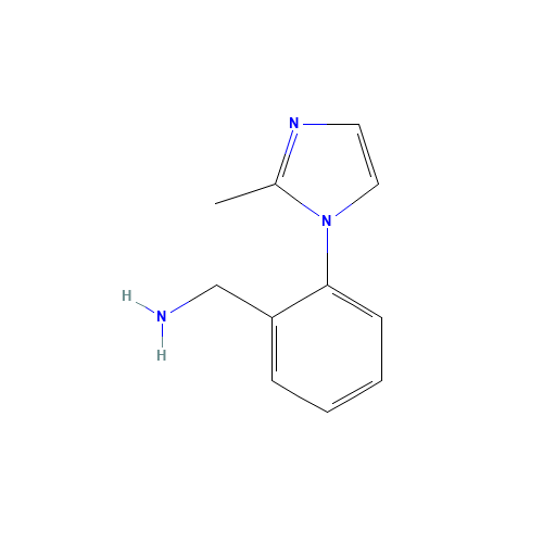 [2-(2-methylimidazol-1-yl)phenyl]methanamine (CAS: 876717-29-2) - Related Chemical Product