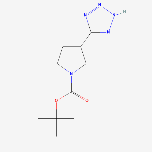 tert-butyl 3-(2H-tetrazol-5-yl)pyrrolidine-1-carboxylate (CAS: 1186299-03-5) - Related Chemical Product