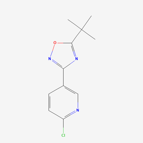 5-tert-butyl-3-(6-chloropyridin-3-yl)-1,2,4-oxadiazole (CAS: 1233705-32-2) - Related Chemical Product
