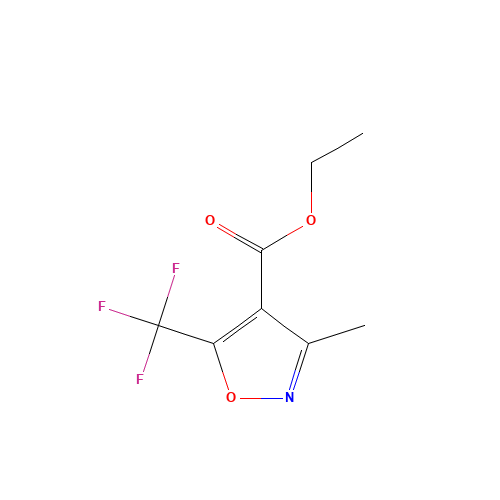 ethyl 3-methyl-5-(trifluoromethyl)-1,2-oxazole-4-carboxylate (CAS: 256471-34-8) - Related Chemical Product