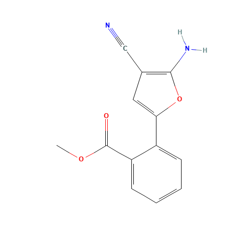 methyl 2-(5-amino-4-cyanofuran-2-yl)benzoate (CAS: 1261268-76-1) - Related Chemical Product