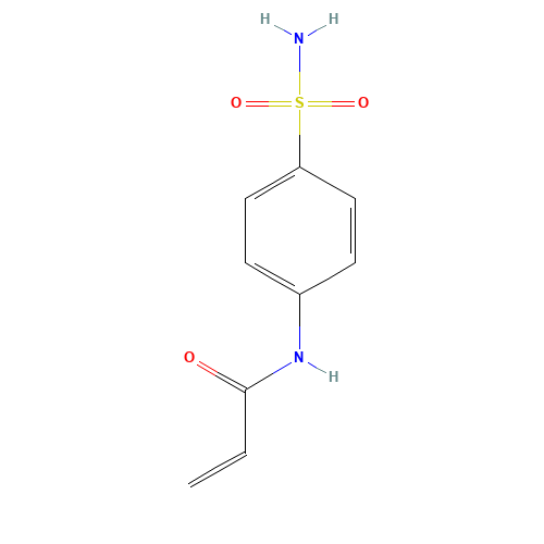 N-(4-sulfamoylphenyl)prop-2-enamide (CAS: 2621-99-0) - Related Chemical Product