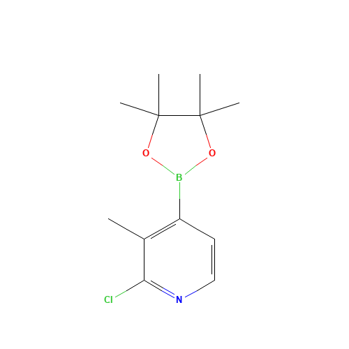 2-chloro-3-methyl-4-(4,4,5,5-tetramethyl-1,3,2-dioxaborolan-2-yl)pyridine (CAS: 1010101-06-0) - Related Chemical Product