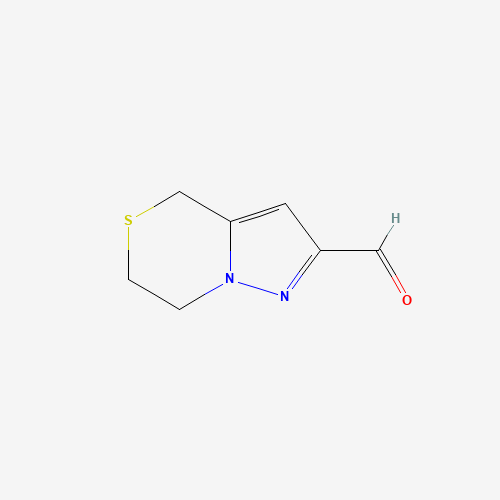 6,7-dihydro-4H-pyrazolo[5,1-c][1,4]thiazine-2-carbaldehyde (CAS: 623564-62-5) - Related Chemical Product