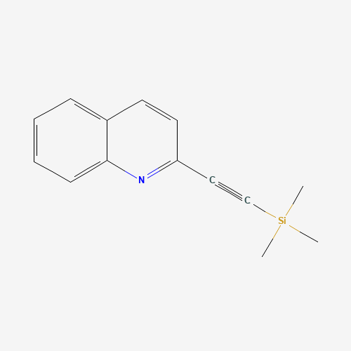 trimethyl(2-quinolin-2-ylethynyl)silane (CAS: 86521-07-5) - Related Chemical Product