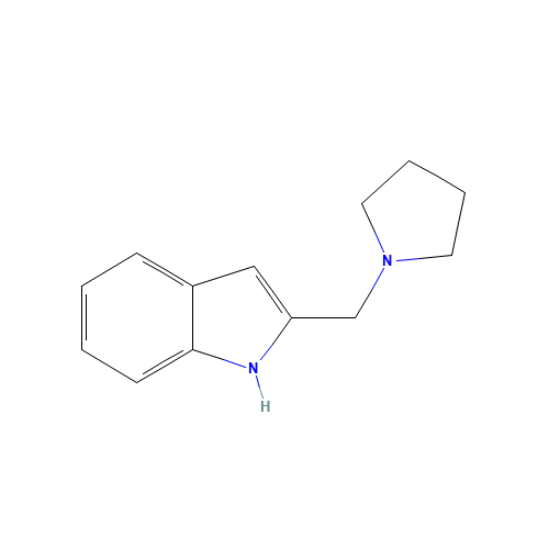 2-(pyrrolidin-1-ylmethyl)-1H-indole (CAS: 46421-52-7) - Related Chemical Product