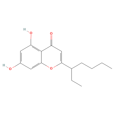 2-heptan-3-yl-5,7-dihydroxychromen-4-one (CAS: 841277-55-2) - Related Chemical Product