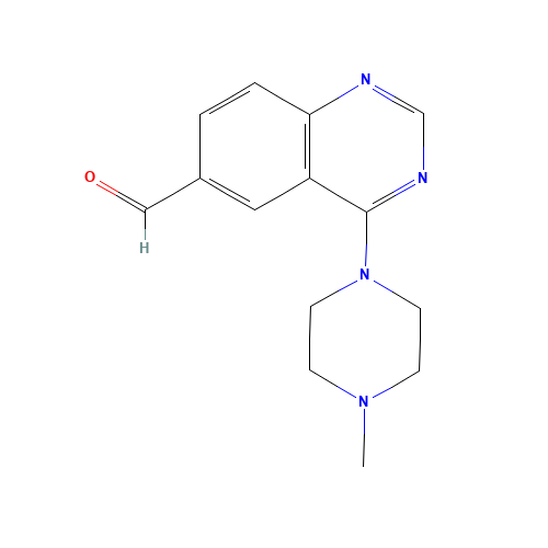 4-(4-methylpiperazin-1-yl)quinazoline-6-carbaldehyde (CAS: 648449-15-4) - Related Chemical Product