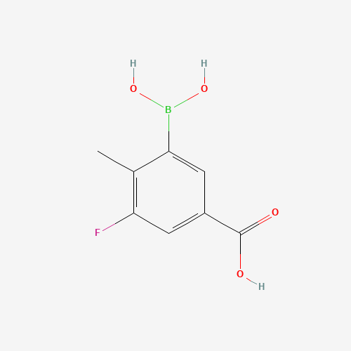 3-borono-5-fluoro-4-methylbenzoic acid (CAS: 917223-87-1) - Related Chemical Product