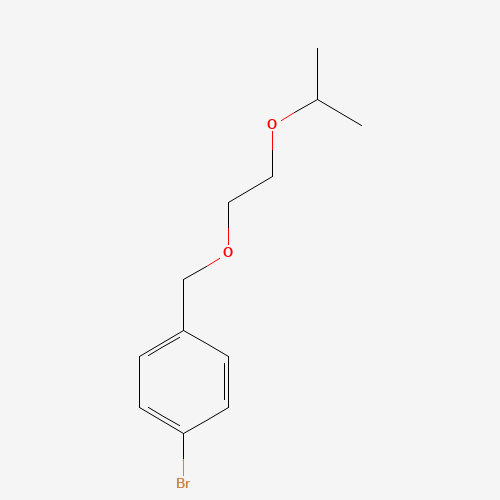 1-bromo-4-(2-propan-2-yloxyethoxymethyl)benzene (CAS: 166959-99-5) - Related Chemical Product
