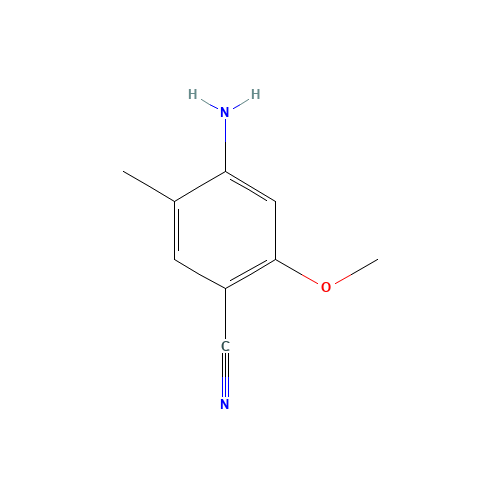 4-amino-2-methoxy-5-methylbenzonitrile (CAS: 609788-37-6) - Related Chemical Product