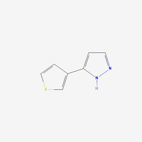 5-thiophen-3-yl-1H-pyrazole (CAS: 19933-25-6) - Related Chemical Product