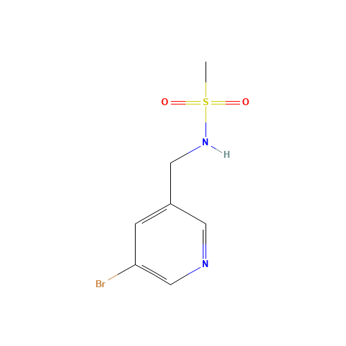 N-[(5-bromopyridin-3-yl)methyl]methanesulfonamide (CAS: 173999-05-8) - Related Chemical Product