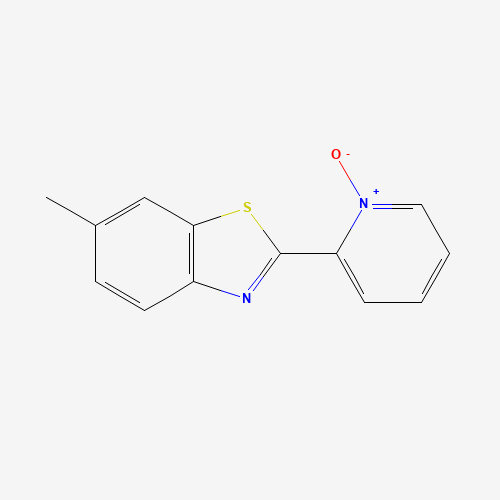 6-methyl-2-(1-oxidopyridin-1-ium-2-yl)-1,3-benzothiazole (CAS: 34016-50-7) - Related Chemical Product