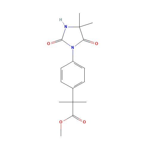 methyl 2-[4-(4,4-dimethyl-2,5-dioxoimidazolidin-1-yl)phenyl]-2-methylpropanoate (CAS: 945104-51-8) - Related Chemical Product