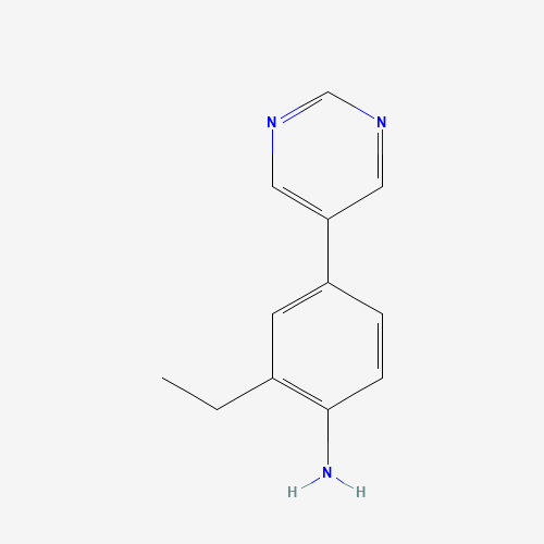 2-ethyl-4-pyrimidin-5-ylaniline (CAS: 1449516-27-1) - Related Chemical Product